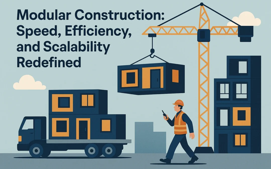 Modular Construction: Speed, Efficiency, and Scalability Redefined 